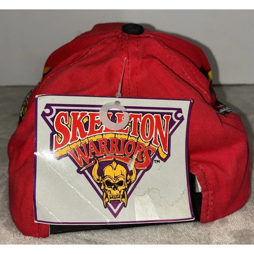1994 Skeleton Warriors AOP Hat Logo 7 Kids Snapback Prince Lightstar NEW *flaw
